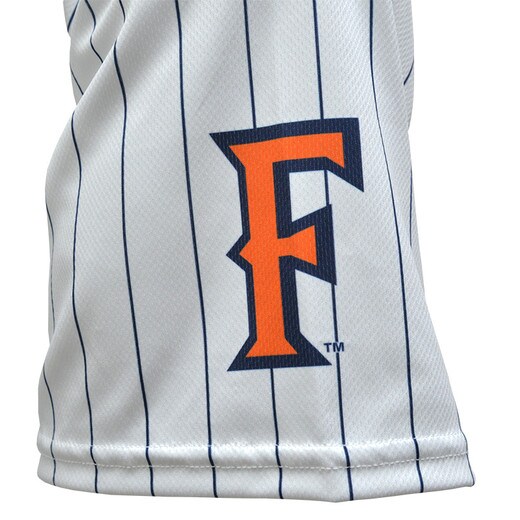 Pinstripe Baseball Jersey-Side